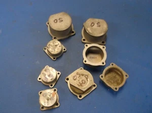 Konvolut 8 Vintage OS MAX RC Motor Backplate. Größe auf Bildern. - Bild 1 von 2