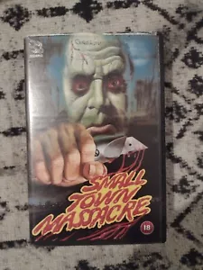 Small Town Massacre,slasher Horror,scorpio Label,big Box,Ex Rental, vhs - Picture 1 of 4