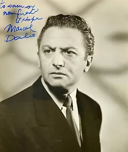 MARCEL DALIO Firmata Autografata 7x10 FOTO The Grand Illusion Lebeau CASABLANCA - Foto 1 di 10