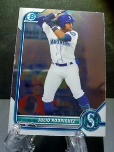 Bowman Chrome 2022 Julio Rodríguez #BCP-45 Seattle Mariners - Imagen 1 de 2