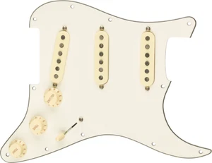 OEM Fender Custom Shop '69 Strat LOADED PICKGUARD Pickup Set SSS Parchment White - Picture 1 of 3