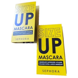 2x Sephora Size Up Mascara 1.5 g .05 oz each Sample Size NEW SHIPS FREE - Picture 1 of 5