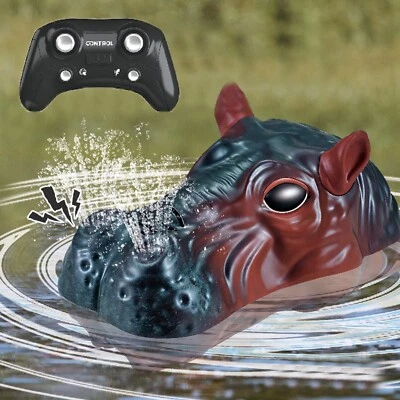 Ferngesteuertes Boot, Kinder RC Boot 2,4 GHz Nilpferd Spielzeug Kinder für Pools - Bild 1 von 4