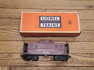 Vintage Lionel Trains No. 6417 Caboose Car Estate Find Original Box Very Clean - Picture 1 of 6