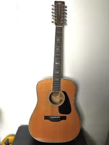 Chitarra Morris MB-305-12 Jacaranda 12 corde chitarra acustica solida top - Foto 1 di 11