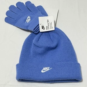 Nike Polar Unisex Beanie Hat & Gloves Set Size 8/20 NEW WITH TAGS! - Picture 1 of 1