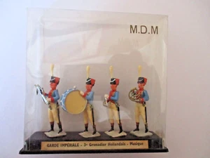 1/43 1er EMPIRE FIGURINE MDM BOITE 4 FIG MUSIQUE 3è GRENADIER HOLLANDAIS GARDE - Imagen 1 de 3