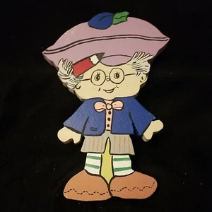 Strawberry Shortcake Vintage Wall Hanging 9" Tall Decor PLUM PUDDIN - Picture 1 of 6