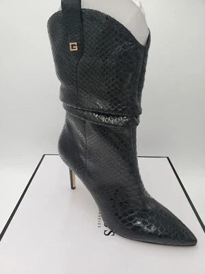 Botines ajustados GUESS para mujer 10 M negros Benisa punta puntiaguda tacón occidental Foto 1 de 4