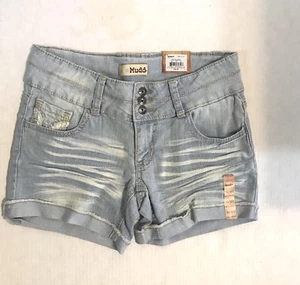 Mudd Midi Short For Girls - Size 10.5 - Light Wash - $34 - Picture 1 of 3