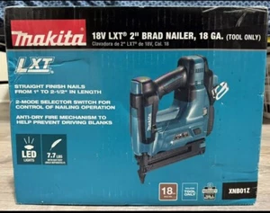 Makita 18V LXT Lithium-Ion 18-Gauge Cordless Brad Nailer NEW and UNOPENED! - Picture 1 of 12