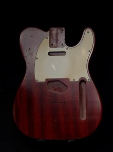 RGH | Tele S. Body Cherry Red Mahagoni, Nitro aged / relic + Pickg. - Bild 1 von 6