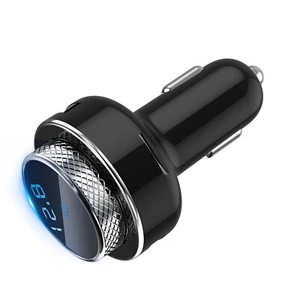 Wireless Bluetooth 5.0 Car FM Transmitter MP3 Player Radio USB Charger Adapter c - Picture 1 of 15