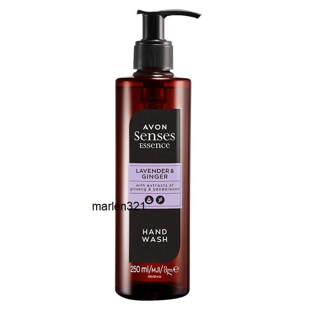 AVON 11,96€/L Senses Essence Handseife Lavendel & Ingwer Flüssigseife 250 ml - Bild 1 von 1