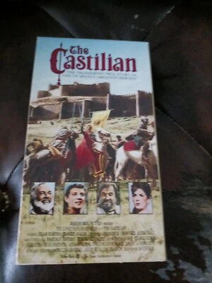 The Castilian,Cesar Romero-Frankie Avalon-Broderick Crawford,VHS, 1963 EX TESTED - Image 1 of 4