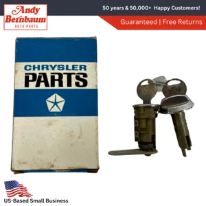 1970-1972 Plymouth Fury Trunk & Glove Box Lock Cylinder & Keys Pkg 3419953 NOS - Picture 1 of 6