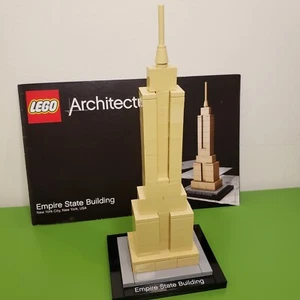 LEGO ARCHITECTURE: Empire State Building (21002) Clean & Complete W/Inst. No Box - Picture 1 of 11