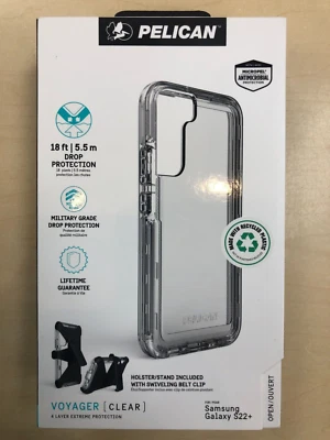 Pelican Voyager Case + Belt Clip Holster for Samsung Galaxy S22 PLUS / S22+ - Image 1 of 4