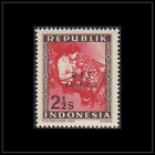 Indonesia Vienna Printing Ris Djakarta Overprint (63D)-Indonesie Weense Druk
