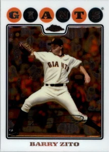 B4865- 2008 Topps Chrome BB Card #s 1-220 +Inserts -You Pick- 15+ FREE US SHIP - Picture 1 of 317