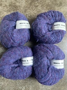 Crystal Palace yarns Merino Frappe 80% Merino wool 20% poly color 124 lot of 4 - Picture 1 of 3