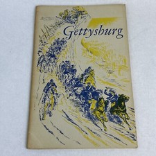 Gettysburg- 1954 National Park Service Guidebook - Illustrated, Maps - Civil War