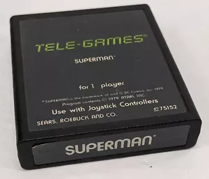 Superman Telegames Sears Label - Atari 2600 - 1979 - Bild 1 von 2