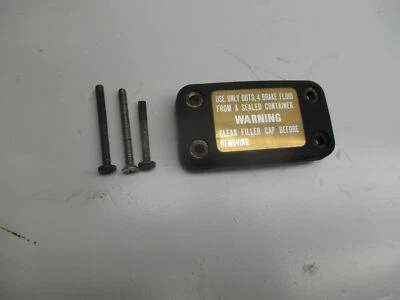 Suzuki GS450 GS 1980 450 L cilindro maestro tapa depósito líquido frenos Foto 1 de 4