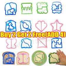 Kids Lunch Sandwich Toast Mould Cookies Mold Cake Bread.Food Cutter.DIY Tools ho