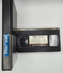 The Omen - Rare Vintage Magnetic Video Corp VHS Tape - Gregory Peck / Lee Remick - Bild 1 von 4