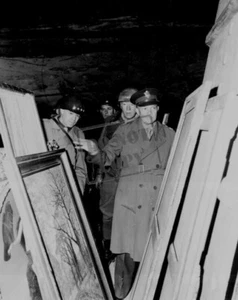 Generals Eisenhower, Bradley, Patton World War 2 WWII 8 x 12 Photo Picture - Picture 1 of 1