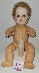 Effanbee Dy-Dee Baby Girl Jointed Body Sleep Eyes 11.5" Vintage 1940's Old Toy ⬇ - Picture 1 of 12