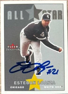 Esteban Loaiza Autographed 2003 Fleer Tradition Update #U209 - Picture 1 of 1