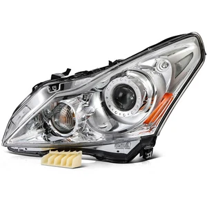Driver Left Headlight Assembly For Infiniti G37 2010 2011 2012 2013 - Picture 1 of 9