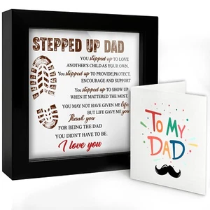 Stepped Up Dad Gifts Best Dad Ever Grandpa Christmas Fathers Day Gifts For Dad - Picture 1 of 8