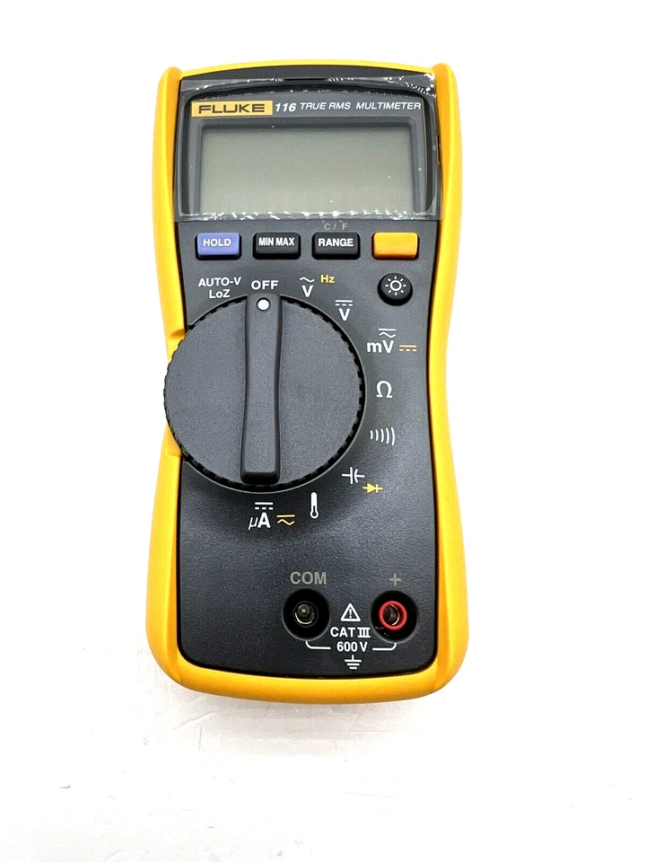 Fluke 116 True RMS Digital Hand Multimeter 600V CAT III  Temperatur Messgerät - Bild 1 von 4