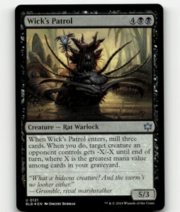 FOIL - MTG Wick's Patrol #121 - Bloomburrow - Picture 1 of 1