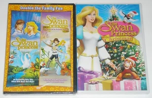 Kid DVD Lot - The Swan Princess Christmas (New) The Swan Princess Double Feature - Picture 1 of 1