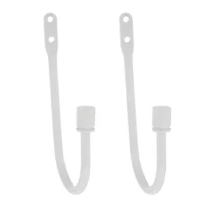 Wall Hook Coat Drapery Tie Back Hooks for Curtains Shaped Holder Baby - Picture 1 of 12
