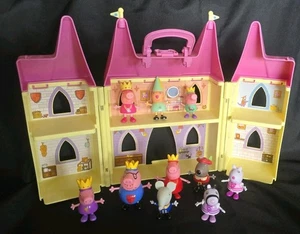 Juego de 10 figuras Castillo Princesa Peppa Pigs. - Imagen 1 de 8