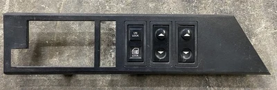 88-91 1989 Chevrolet Silverado C/K 1500 interruptor de ventana maestro bisel de moldura del conductor Foto 1 de 4