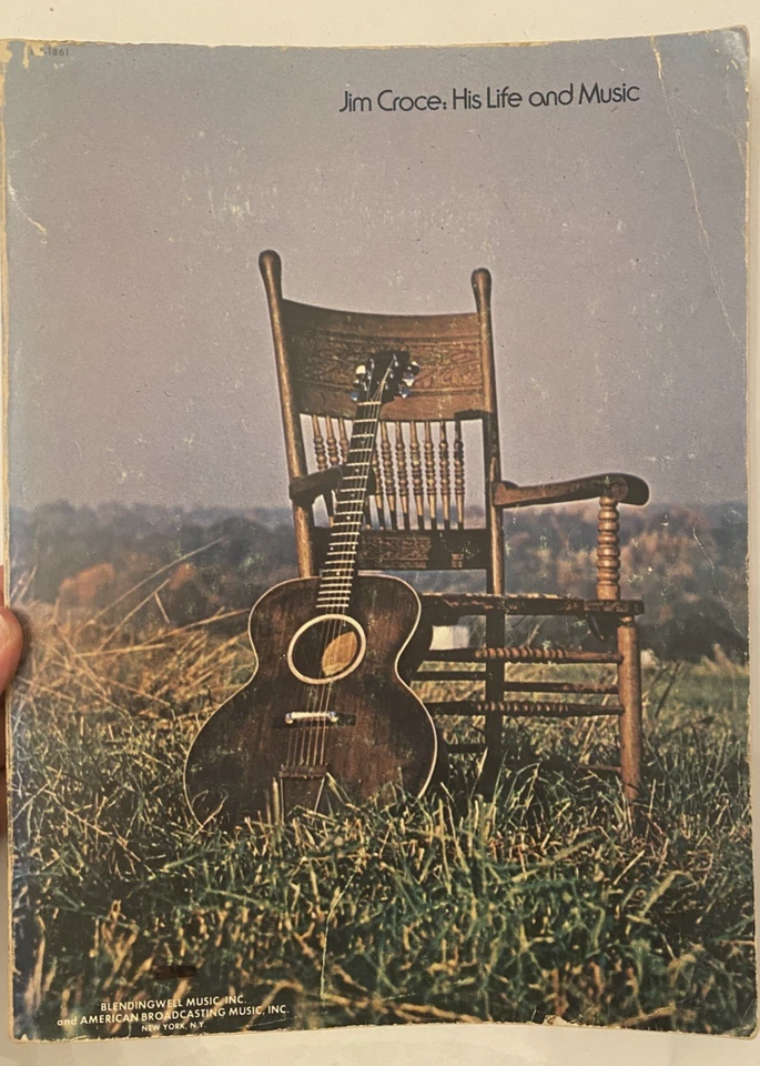 Cancionero Jim Croce 1974 su vida y música con recuerdos personales de amigos Foto 1 de 4