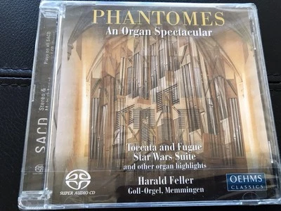 HARALD  FELLER   -  Phantomes  An Organ  Spectacular , SACD , HYBRID , NEU , NEW - Bild 1 von 2