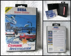 Sega Master System Video Game - Special Criminal Investigation CSI (1992) PAL - Picture 1 of 9