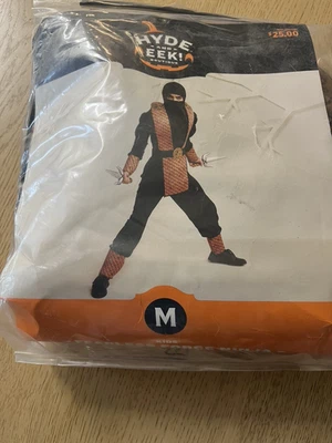 Hyde and Eek! Disfraz Ninja Niño Talla Mediana 8-10 Fuerza Intrépida ¡Nuevo! Foto 1 de 3