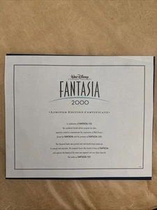 Fantasia 2000 Limited Edition Disney Mickey Mouse Program Pop Up Book 636 /1000 - Picture 1 of 11
