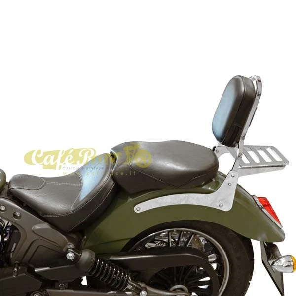 Schienalino Spaan cromato con portapacchi per Indian Scout Indian Scout Sixty Foto 1 de 1