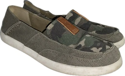 BUENOS Zapatos Olevia Talla 10 Caja Amarilla Para Mujer Verde Camuflaje Sin Cordones Foto 1 de 4