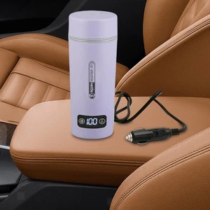 Car Heating Cup Digital Temperature Display Electric Kettle for Outdoor - Picture 1 of 5
