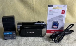 Canon VIXIA HF R11 HD Camcorder (Black) 32GB Built-in Memory - Nr Mint - Bundle - Picture 1 of 14